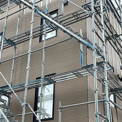 足場架け